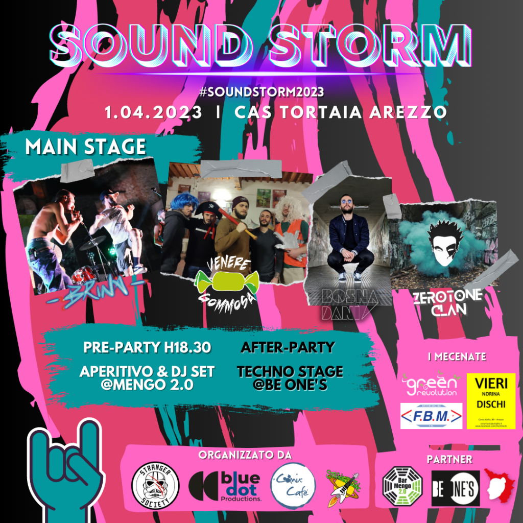 SOUND STORM Stranger Zine